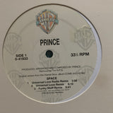 PRINCE - SPACE  (Promo) 12" REMIX LP Vinyl