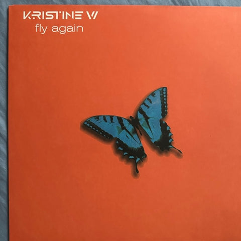 Kristine W -- FLY AGAIN 12" single (Scumfrog Mixes) LP Vinyl - Used