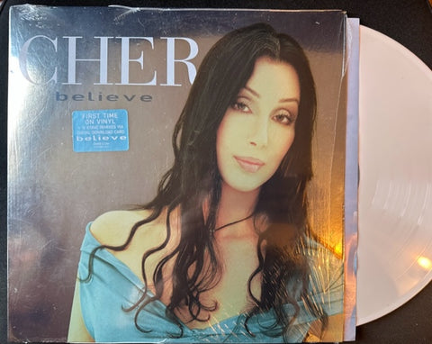 CHER - BELIEVE (White Vinyl) LP - Used  (US orders only)