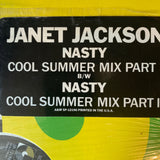 Janet Jackson - NASTY (Cool Summer Remixes) 12" LP VINYL _ used