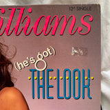 Vanessa Williams -  (he's got) The Look - 12" remix LP VINYL - Used