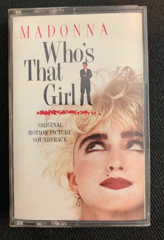 Madonna - Who's That Girl (Soundtrack) Audio Cassette Tape  - used