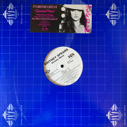 Britney Spears - GIMME MORE Promo 12" vinyl - Used
