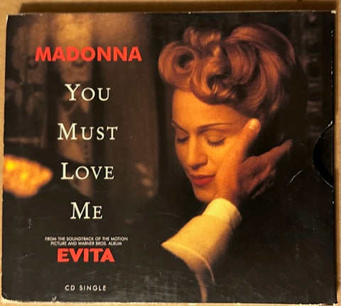 Madonna - You Must Love Me (US 2 track CD single) Used