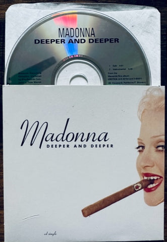 Madonna - Deeper And Deeper (2 Track) CD single - Used