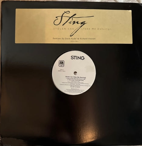 Sting - Stolen Car (take me dancing)  2x12" LP Vinyl single - Used