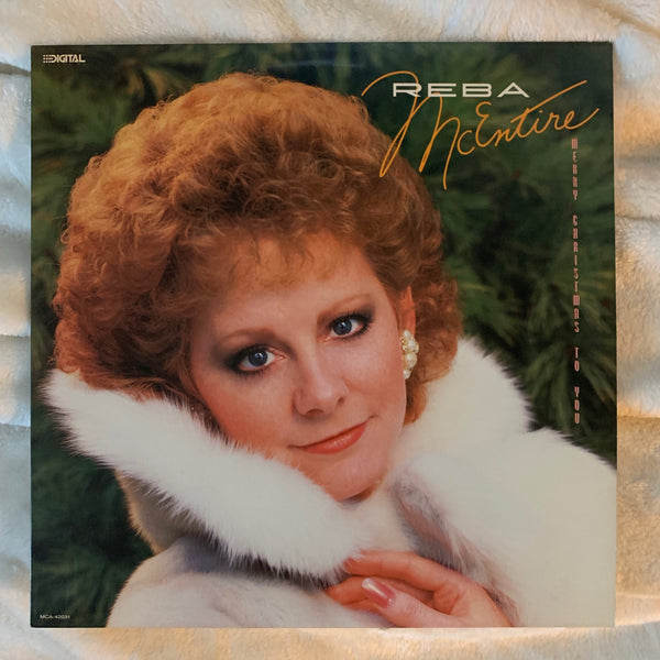 Reba McEntire - Merry Christmas To You 1987 LP Vinyl - Used