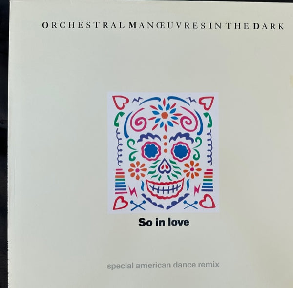 OMD -- So In Love 12" Single LP Vinyl - Used