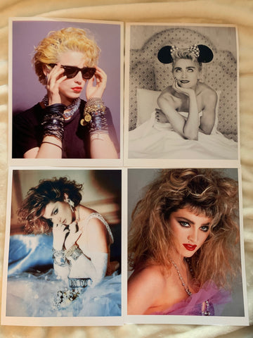 Madonna 4 High Quality Glossy Prints 8.5x11