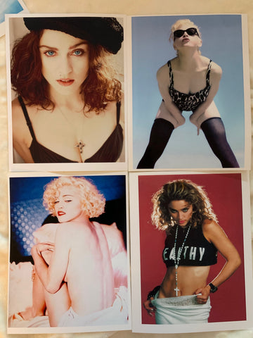 Madonna - 4 glossy photo prints 8x11