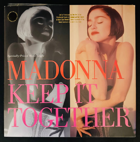 Madonna - Keep It Together (PROMO) 12" Single Vinyl  - Used