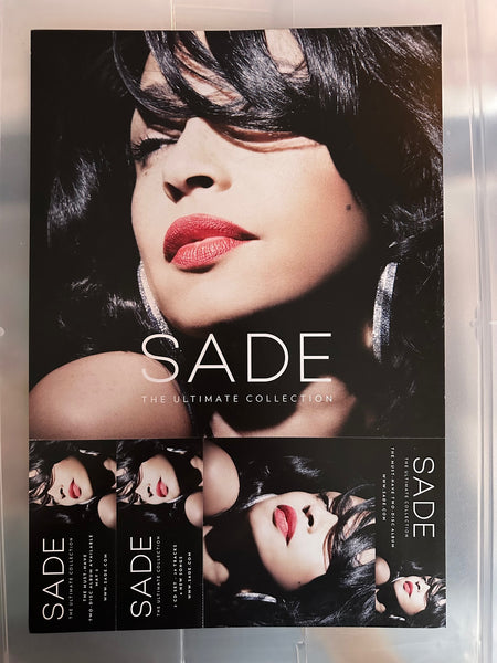 SADE - The Ultimate Collection Official Promotional poster flat 12x17