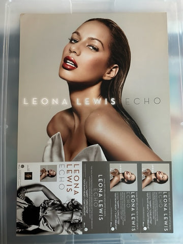 Leona Lewis - ECHO (official promotional poster Flat) 12x17