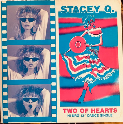 Stacey Q -- Two Of Hearts (1st pressing on Alternate label) 12" Single - Used