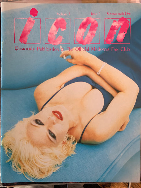 Madonna - ICON MAGAZINE  vol. 5 issue 1 no. 17
