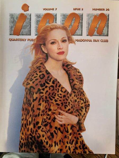 Madonna - ICON MAGAZINE   no. 26 vol. 7 issue 2