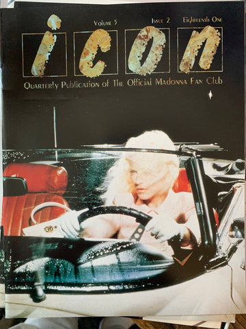 Madonna - ICON MAGAZINE  vol. 5 issue 2 #18