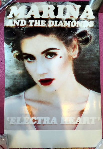 Marina and the Diamonds Promo Poster  Electra Heart