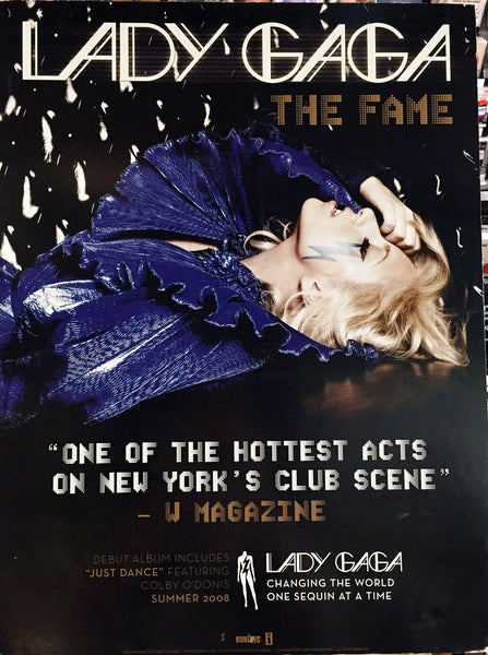 Lady Gaga - Promo poster THE FAME 18x24