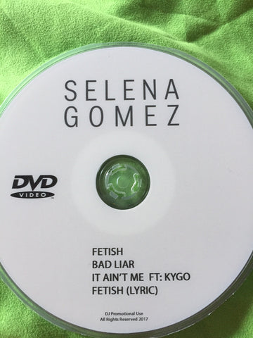 Selena Gomez - DVD single 3 music videos: