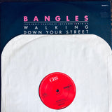 Bangles ‎- Walking Down Your Street "Remix"  Single - USED 12" LP Vinyl