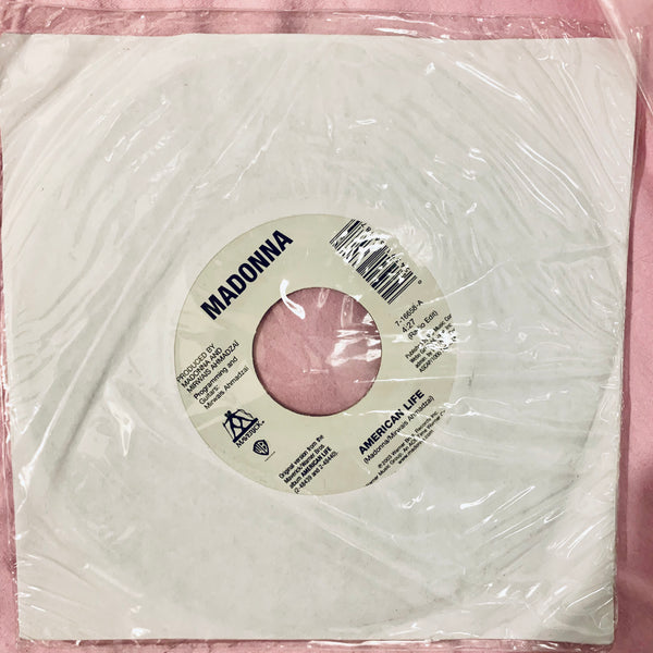 Madonna -American Life 7" vinyl - 45 record - New