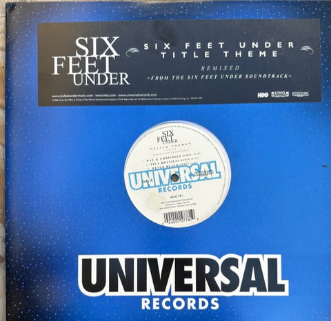 Six Feet Under Theme Song - The Remixes 12" single LP Vinyl - Used