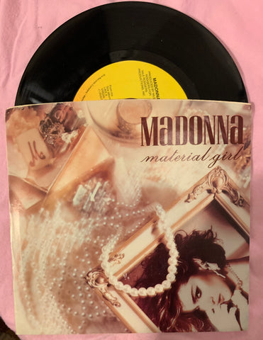 Madonna - MATERIAL GIRL  7" vinyl 45 record