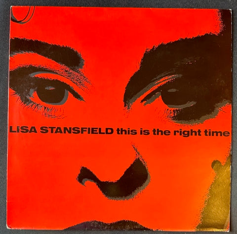 Lisa Stansfield -  This Is The Right Time  (Import) 12" single LP Vinyl - Used