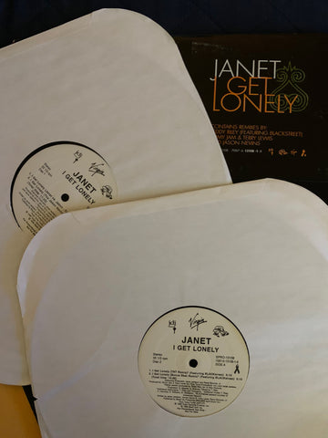 Janet Jackson - I Get So Lonely  Promo 12" double Vinyl - used