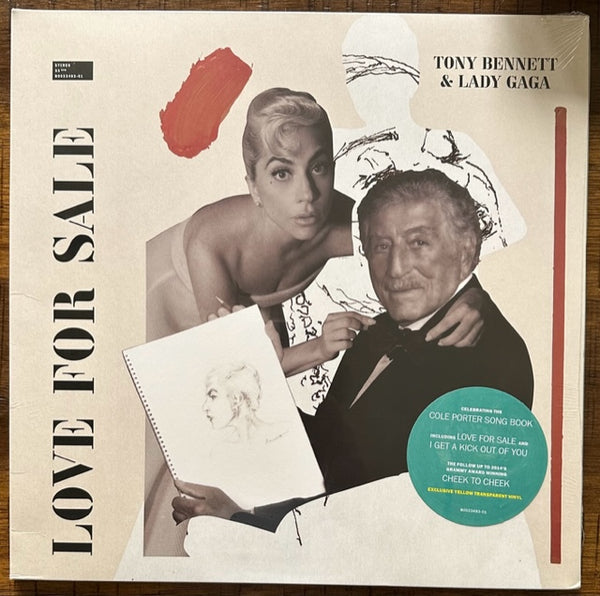 Lady GaGa & Tony Bennett - Love For Sale (Limited edition Cover art) LP Vinyl - New