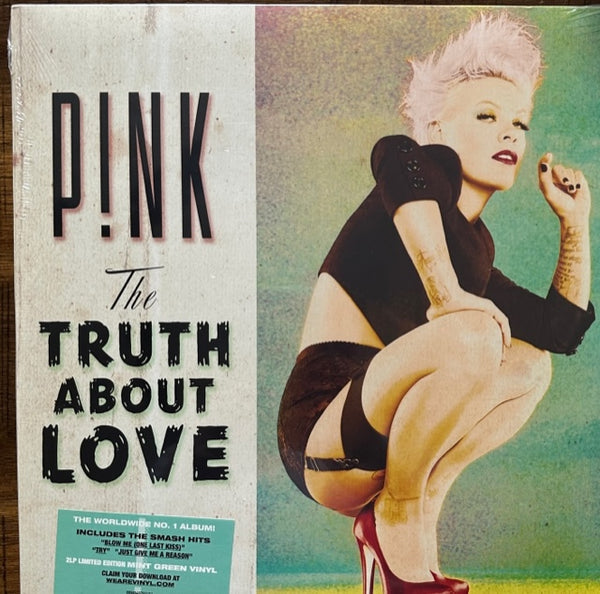 P!NK - The Truth About Love (2LP Mint Green Colored Vinyl LP) New (USA Orders Only)