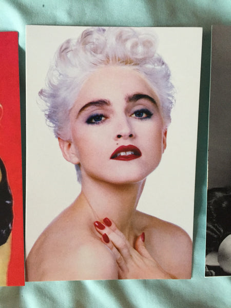 Madonna 1986 True Blue Vanity Fair Postcard