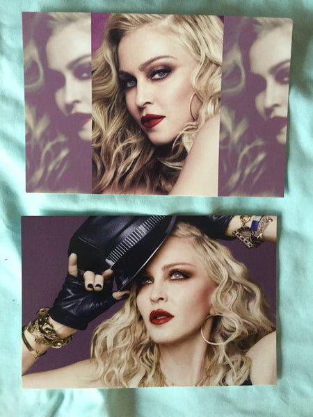 Madonna Postcards 2 MDNA Skin Care
