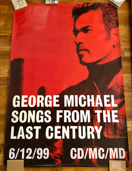 George Michael - 1999 Songs From The Last Century  LARGE promo poster-  40x60