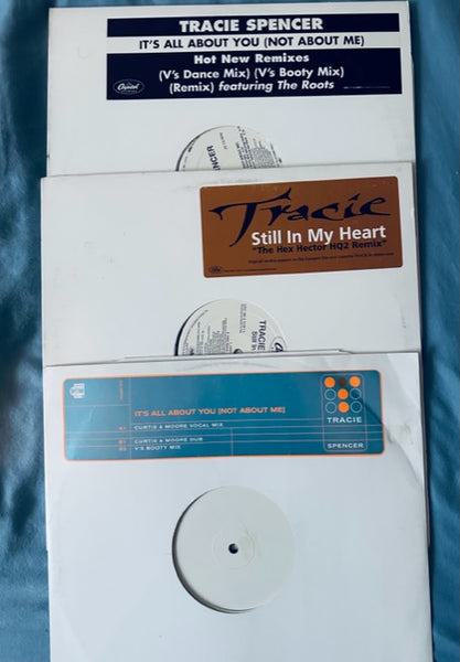 Tracie Spencer - Lot of 3 original  (PROMO) 12" singles LP Vinyl - Used