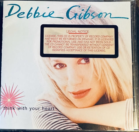 Debbie Gibson - Think With Your Heart 1995 CD - Used