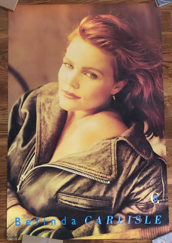 Belinda Carlisle - Original 1987 Poster  23x35 -