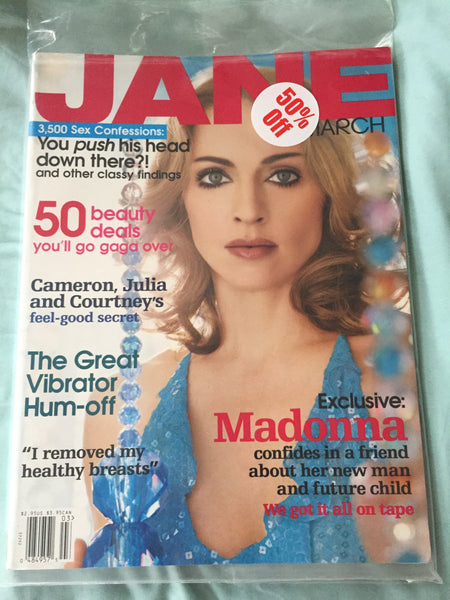 Madonna Magazine - JANE 2000