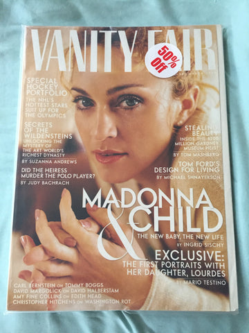 Madonna Magazine  - Vanity Fair 1998