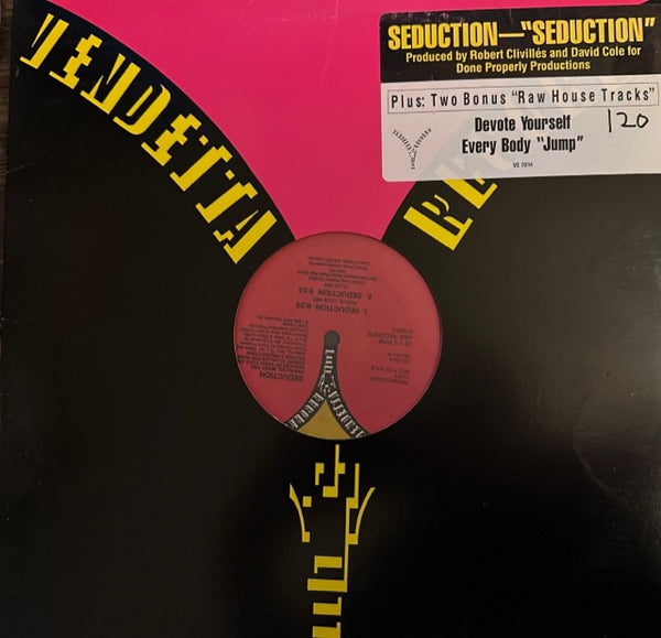 Seduction - Seduction  (PROMO) 12" Single LP Vinyl - Used