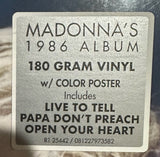 Madonna - True Blue w/ poster  (180g  Vinyl)  LP - New