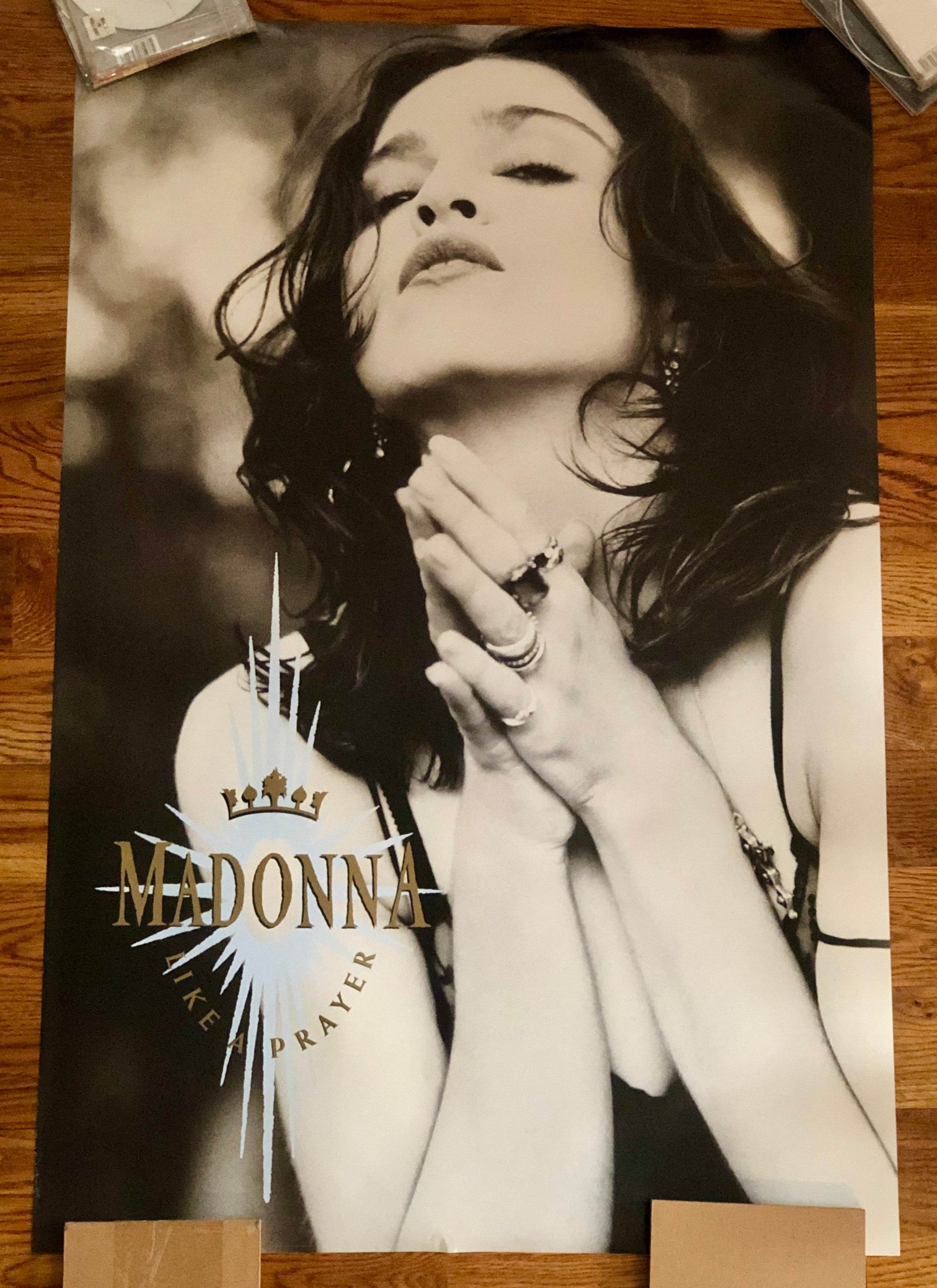 Madonnaマドンナ Like a Prayer B2ポスター Madonna Like A Prayer Album Reproduction U.K. Import Poster