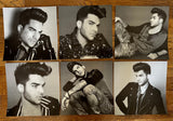 Adam Lambert The Original High (Ltd Edition) 6 Pc Set of 12" x 12" Photo Prints