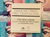 Diamond Rings - FREE DIMENSIONAL 5 stickers