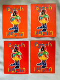 BJORK - 4 Promotional VOLTA cards