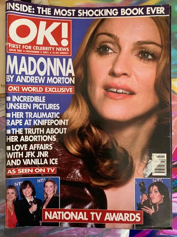 Madonna - OK! Magazine (large spread inside) 90s