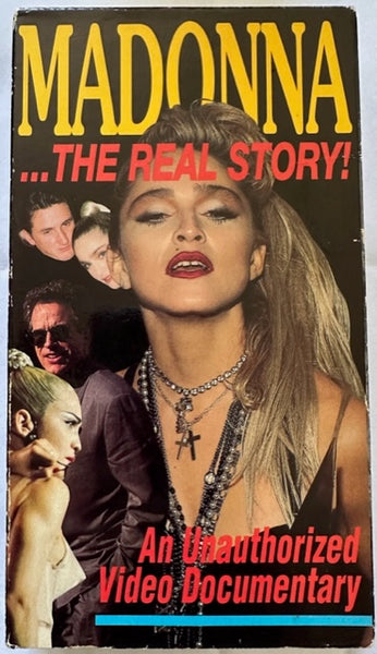 MADONNA ... The Real Story! VHS - Used