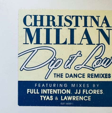 Christina Milian - Dip It Low: The Remix 2XLP 12" Single Promo LP Vinyl - Used