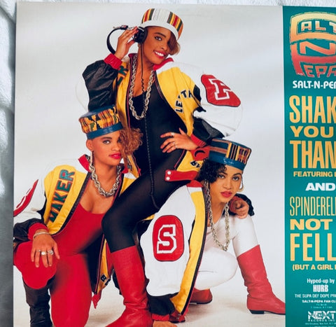 Salt-N-Pepa - Shake Your Thang / Spinderella's Not A Fella 12" Single LP Vinyl - Used